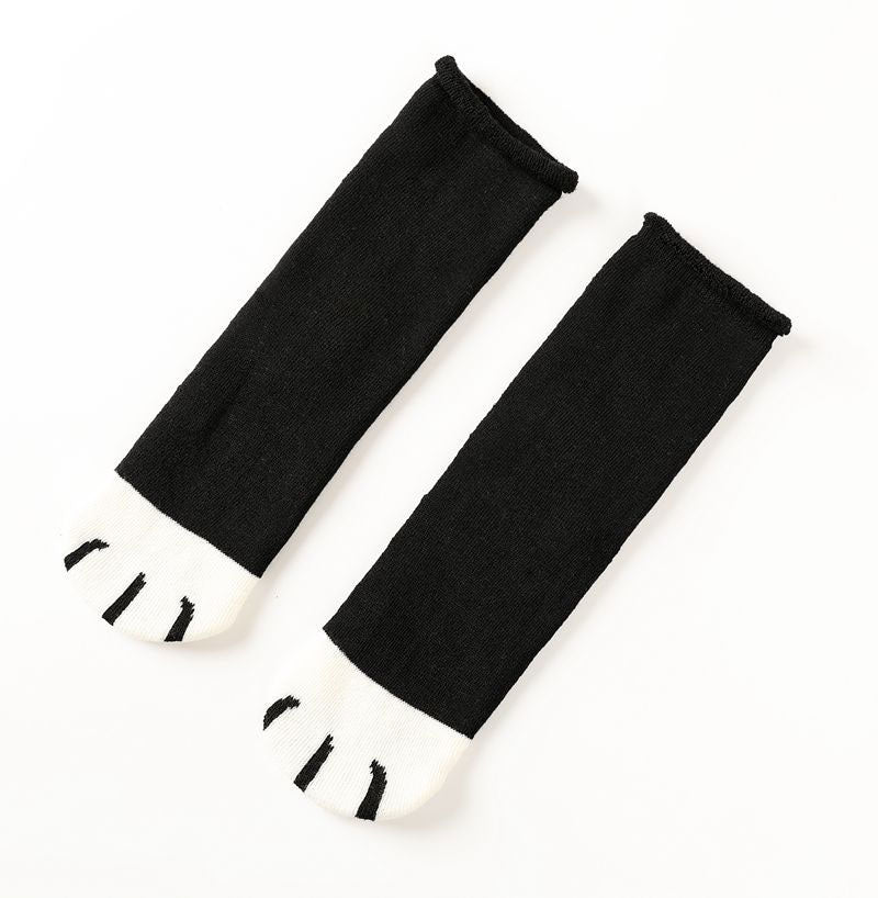 Cute Cat Paw Cotton Socks