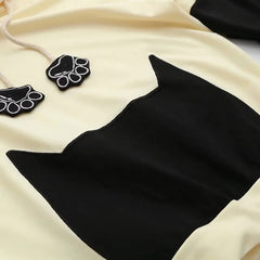 Cute Cat Paw Hoodie