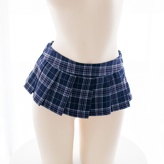 Cute Plaid Pleated Skirt