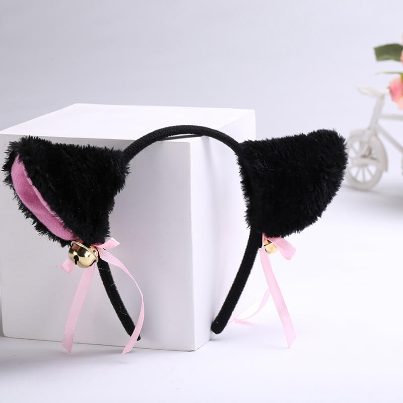 Cute Cosplay Cat Gloves Ear Set