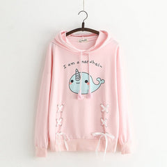 Cute Narwhal Hoodie