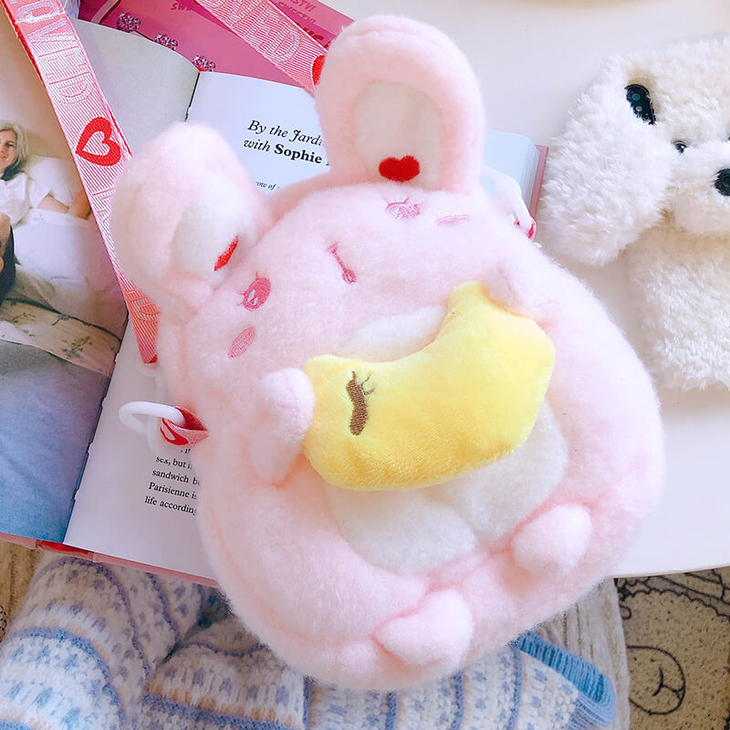 Cute Plush Love Rabbit Bag