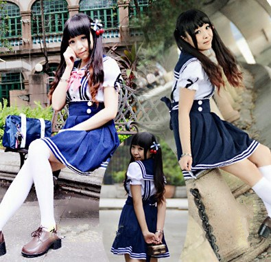 Jfashion Sailor Straps Outfit