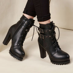 Fashion Star High Heel Boots