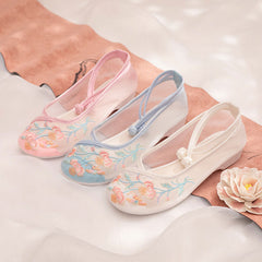 Flat Flower Shoes