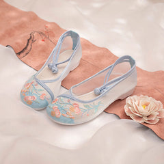 Flat Flower Shoes