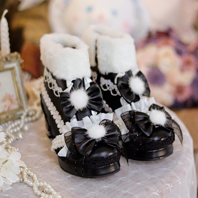 Flower Bow Boots