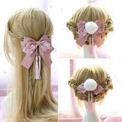 Flower Bow Hair Accessories