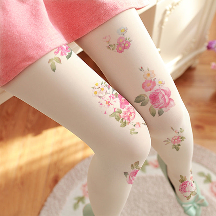 Flower Pantyhose