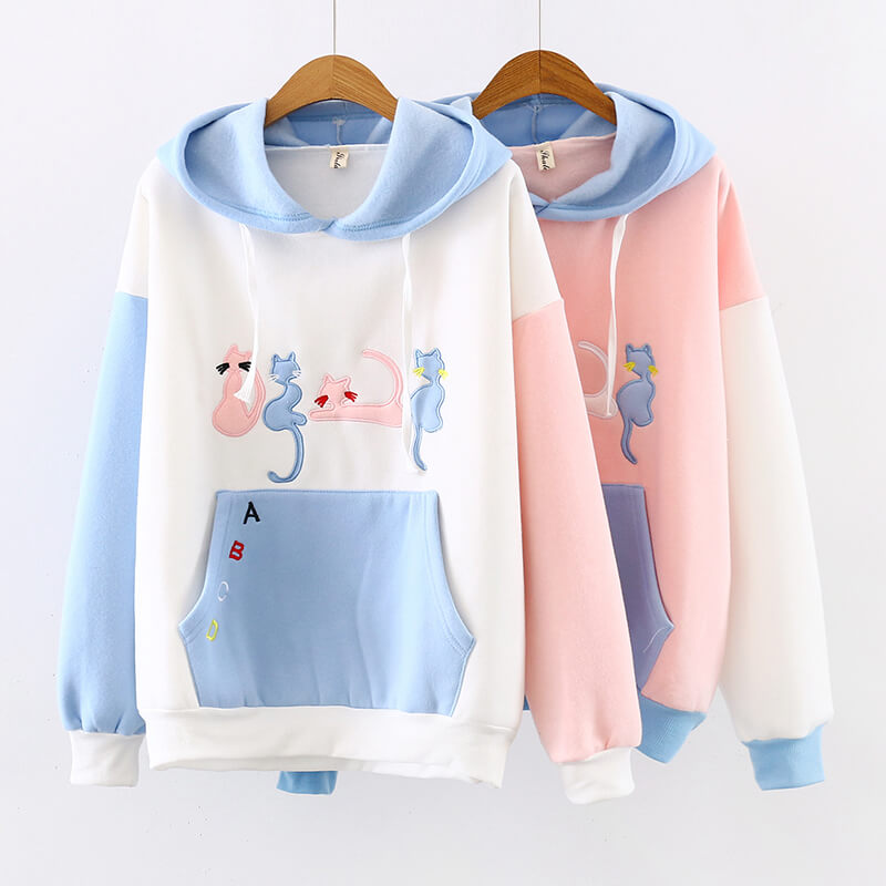 Four Cats Hoodie