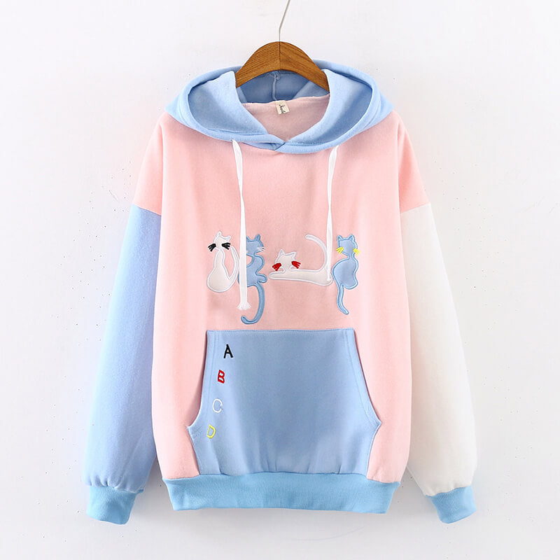 Four Cats Hoodie