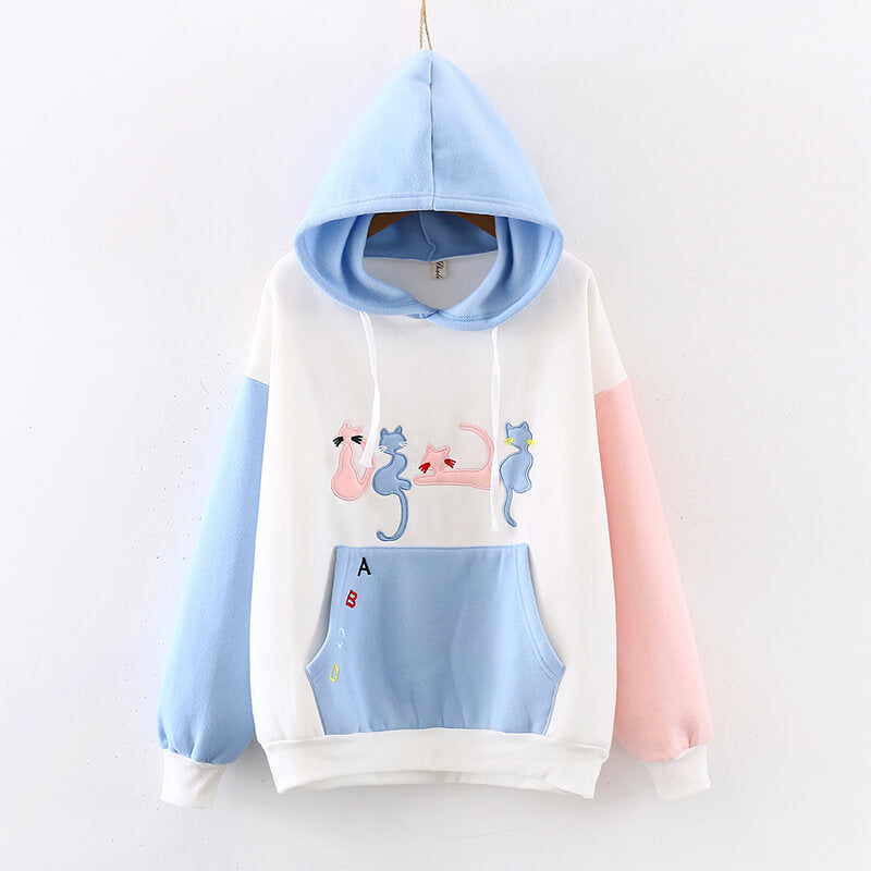 Four Cats Hoodie