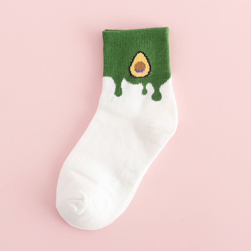 Fruit Strawberry Socks