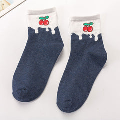 Fruit Strawberry Socks