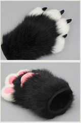 Fursuit Paws Fluffy Gloves