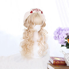 Golden Lolita Cosplay Wig