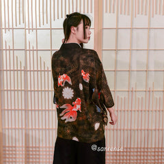 Goldfish Firework Kimono