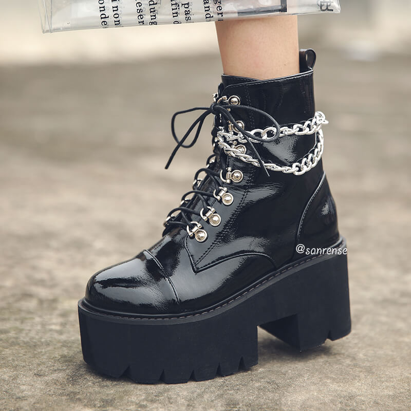 Zipper Boots