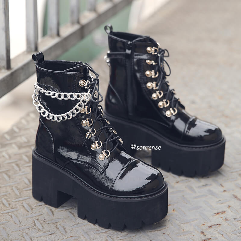 Zipper Boots