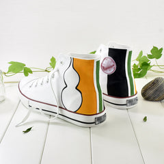 Gourd Hand Painted Shoes