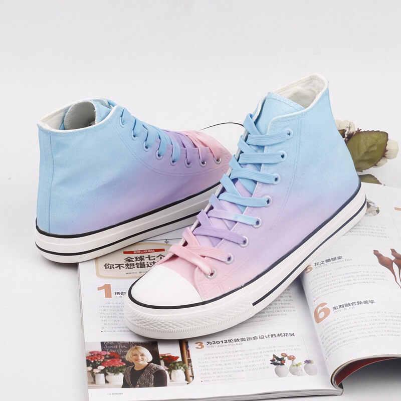 Gradient Canvas Shoes