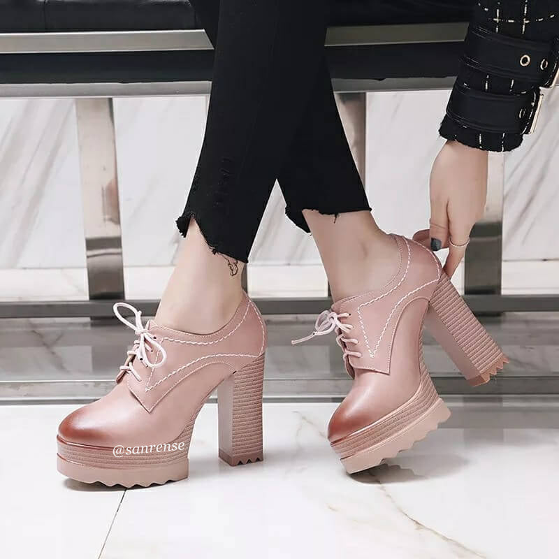 Gradient High Heels Shoes