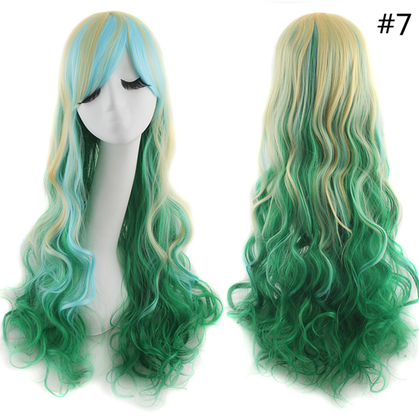 Cos Gradient Curly Wig