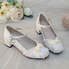 Hanfu Cheongsam Flower Shoes