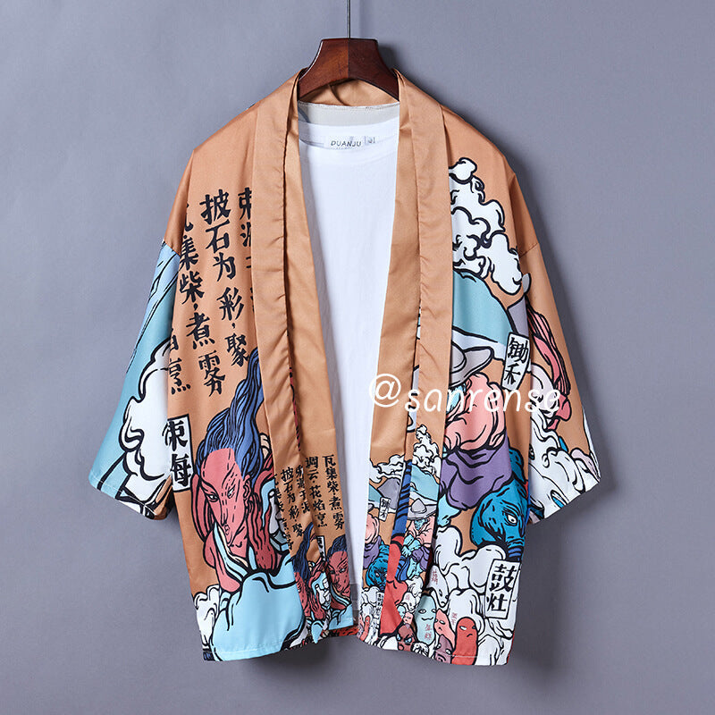 Harajuku Bathrobe Kimono