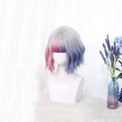 Harajuku Purple Pink Gradient Ombre Wig