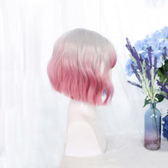 Harajuku Purple Pink Gradient Ombre Wig