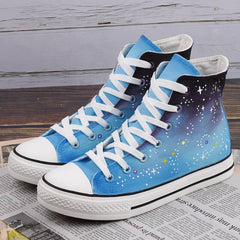 Harajuku Stars Hand Painted Shoes