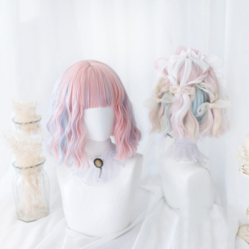 Ice Cream Ombre Wigs