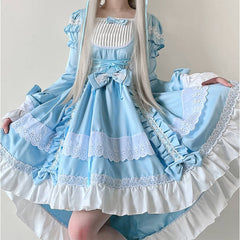 JK Lolita Bow Cosplay Dresses