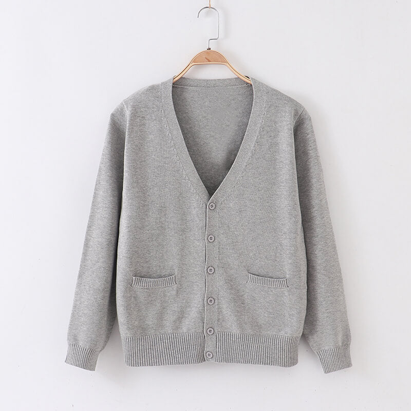 JK Student Cardigan Sweater