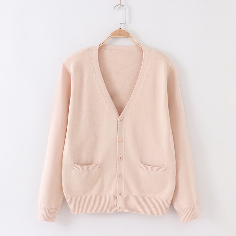 JK Student Cardigan Sweater