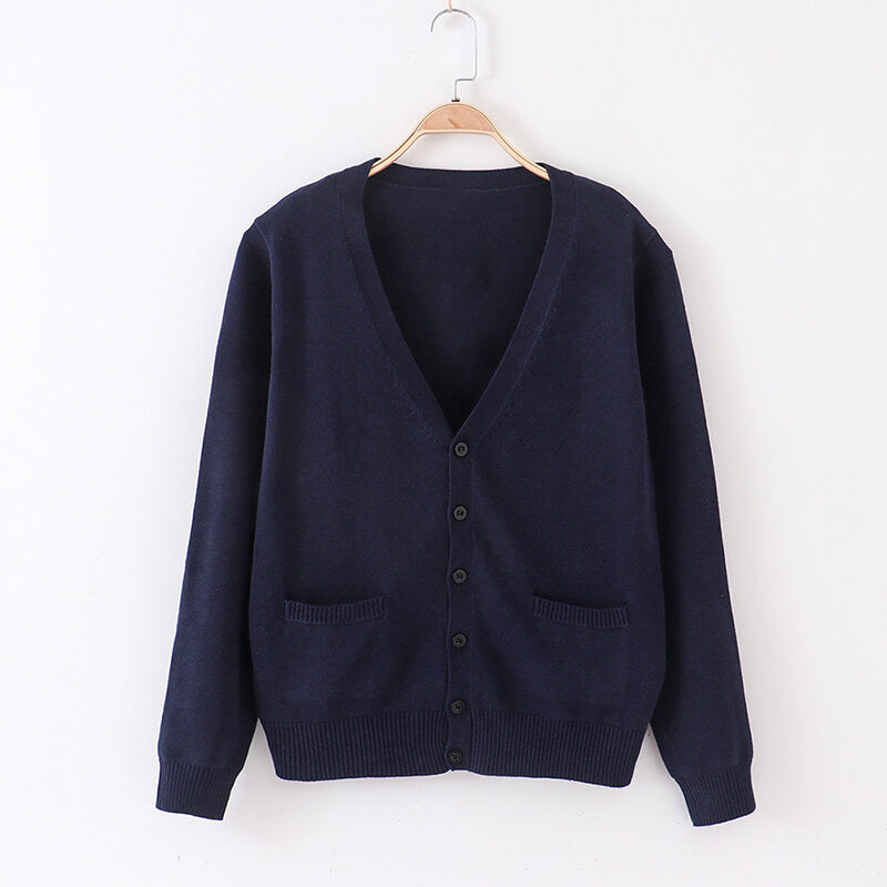 JK Student Cardigan Sweater