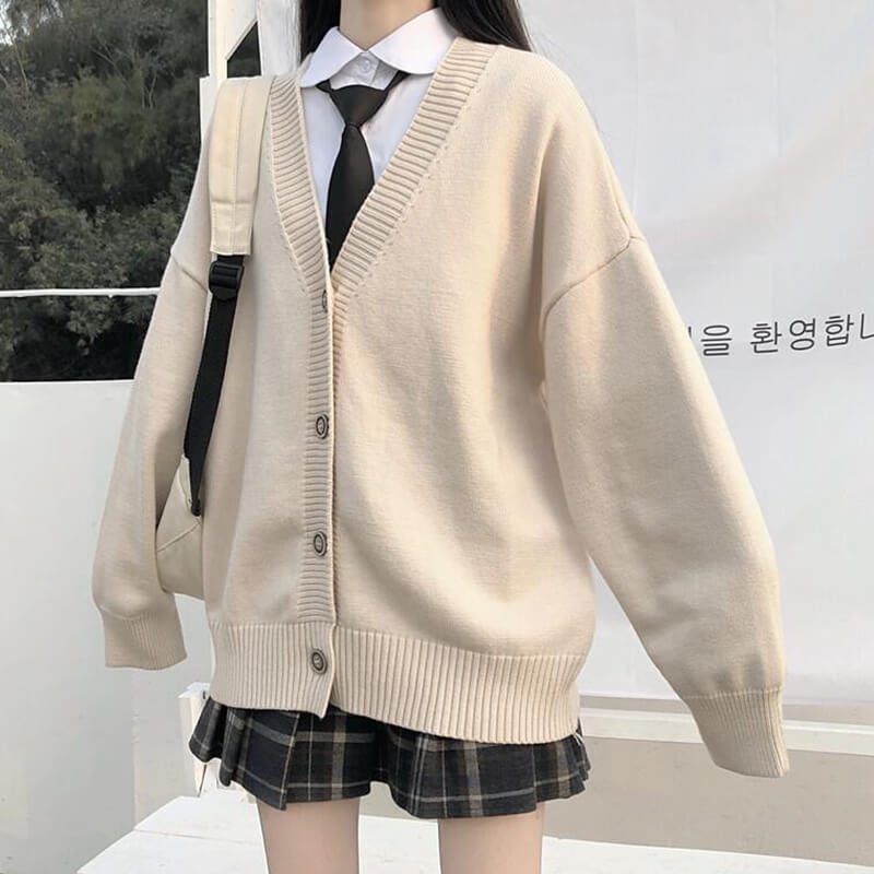 Japanese JK Cardigan Sweater Coat