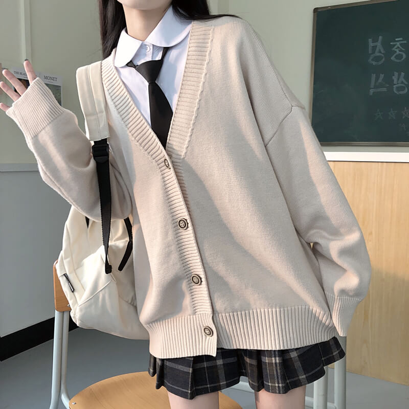 Japanese JK Cardigan Sweater Coat