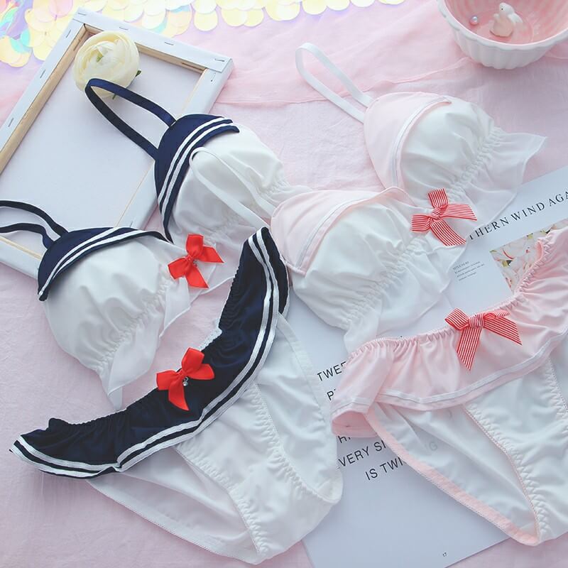 Japanese Navy Sailor Lingerie Set