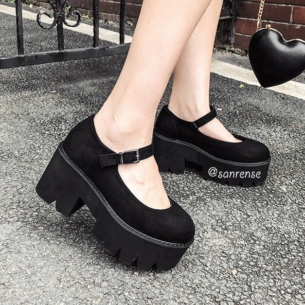 Japanese Platform Punk Shoes