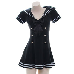 Japanese Sailor Bow Dress