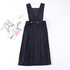 Japanese Strap Pleated Dress