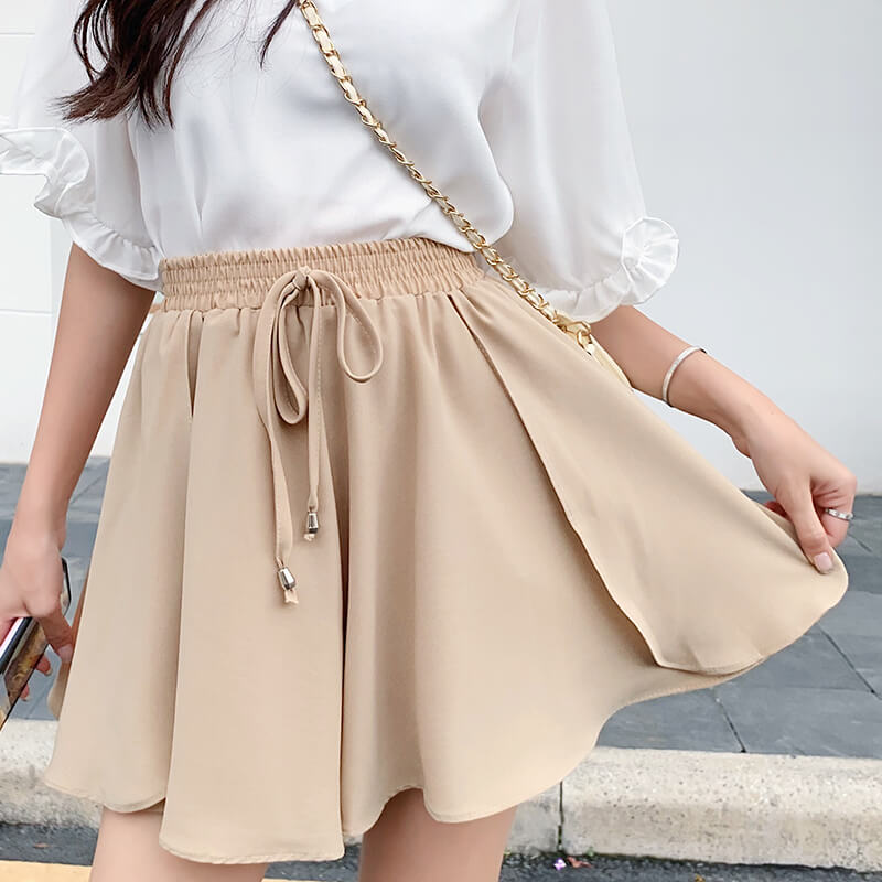 Japanese Chiffon Loose Culottes