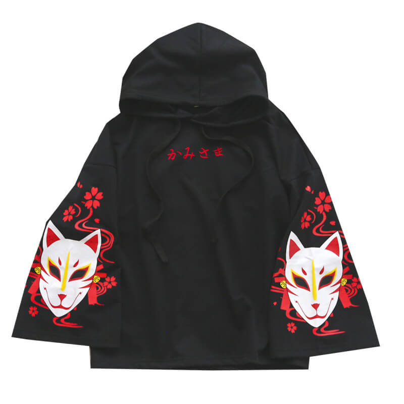 Japanese Fox Hoodie