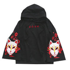 Japanese Fox Hoodie