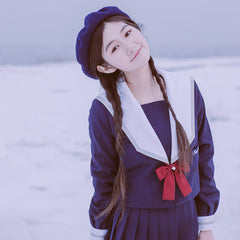 Japanese JK Bow Sailor Suit