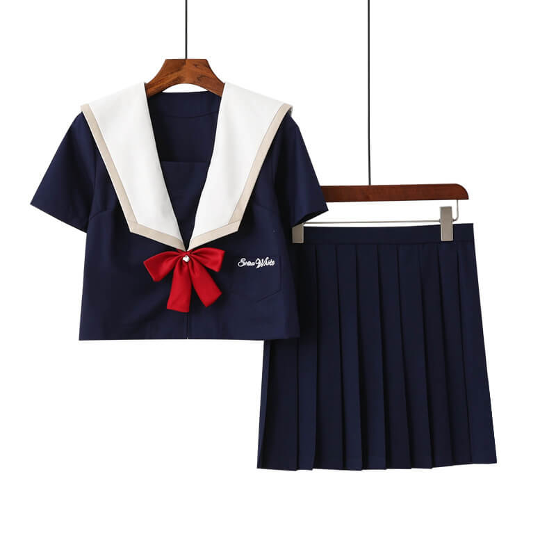 Japanese JK Bow Sailor Suit