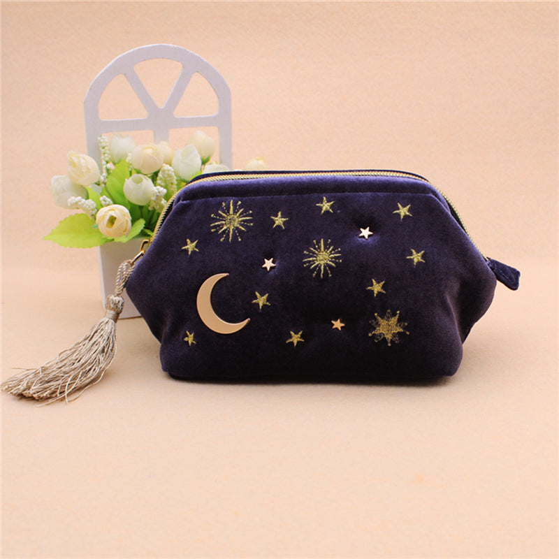 Japanese Moon Star Makeup Bag