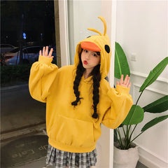 Cute Yellow Hoodie